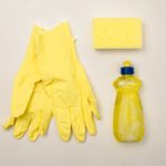 We Rank Yellow Cleaning Supply Flatlay 4460x4460